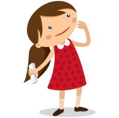 illustrations dreaming girl