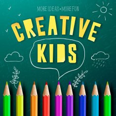 Concept of creative education for kids