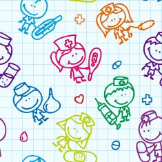 Medical kids pattern
