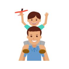 Father and child N2