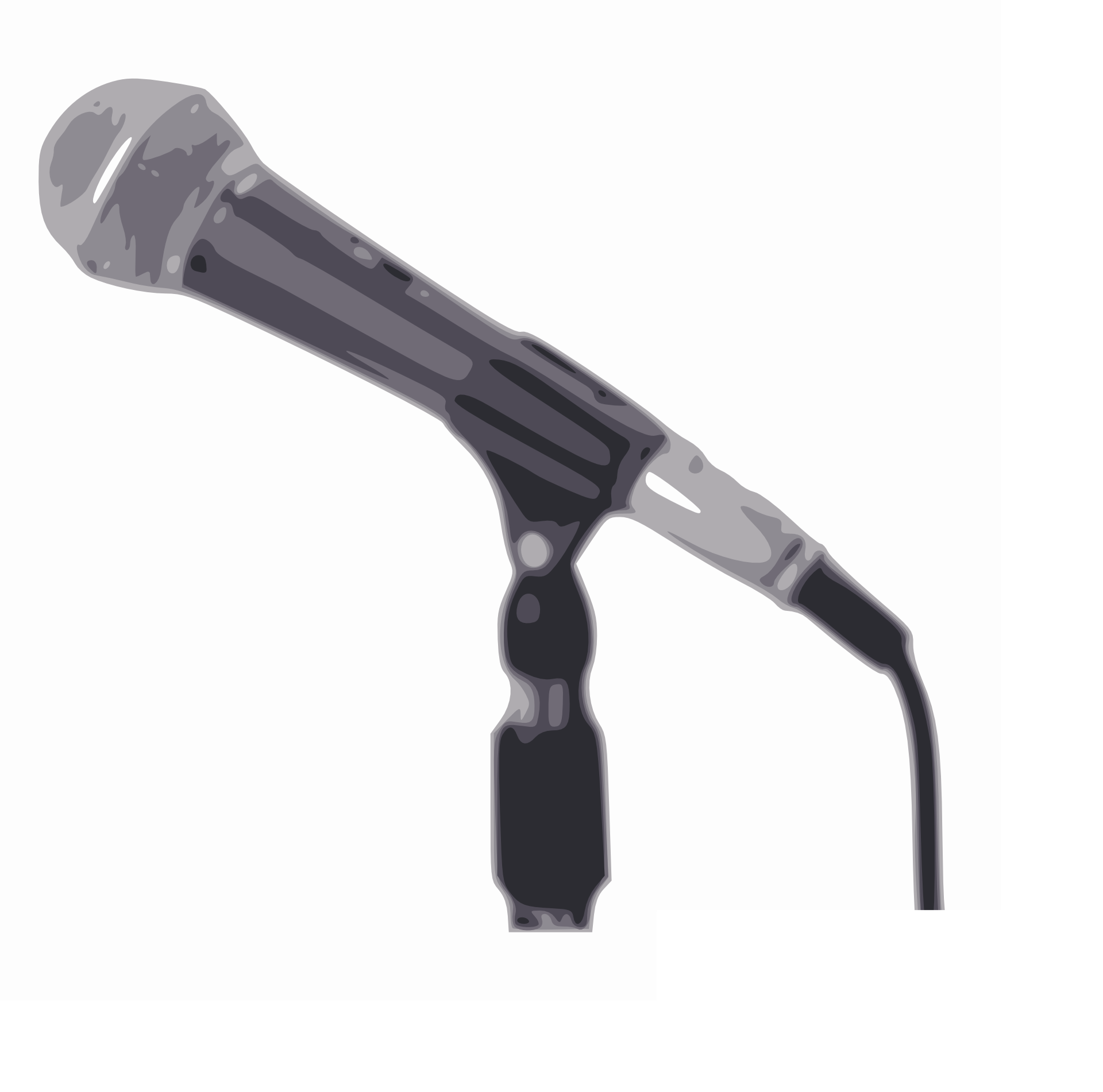 Stand microphone as a drawing free image download