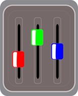 mixer pattern with buttons