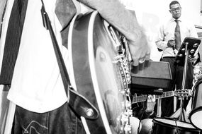 guitarist on stage