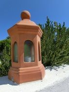 Big lantern on a street