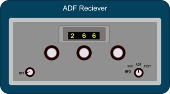 radio tuner adf reciever 266 drawing
