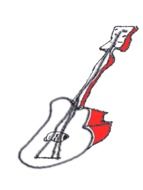 painted guitar