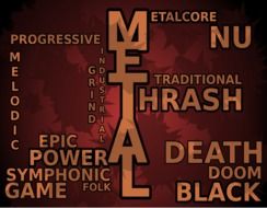 genres of heavy metal music