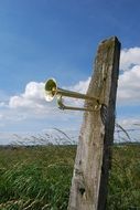 cavalry copper pipe on the Board in the field