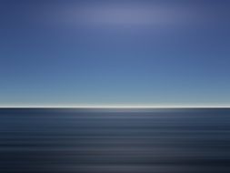 calm ocean blue