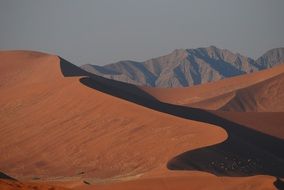 sesriem dunes landscape