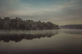 mystical morning on the lake