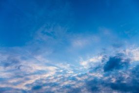 azure blue sky