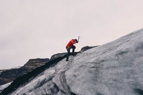 mountain climbing as an adventure in the mountains