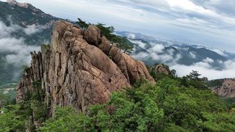 Soraksan Mountain in Republic of Korea