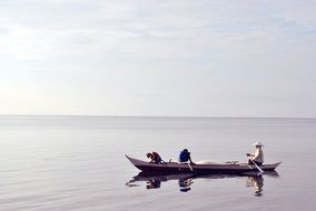 Fishing boat on the water