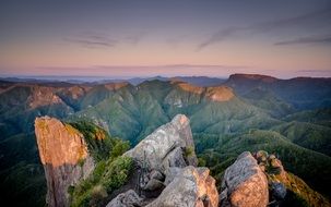 mountain range higlands