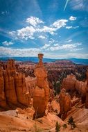 hoodoo formation in yellow stone park