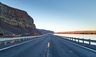 road by the river