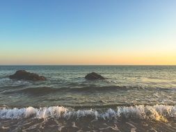 ocean surf as a relax