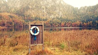 golden autumn on the lake