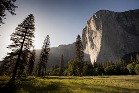 impressive mountains landscape