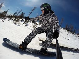 winter snow snowboard mountains