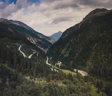 valley mountains road