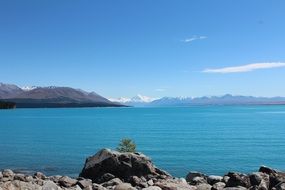 Pukaki is a lake in New Zealand