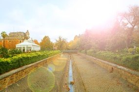 garden in the park