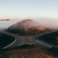 forking road split