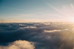 stunningly beautiful cloudy sky