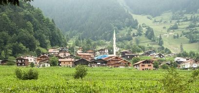 cottage settlement in Trabzon