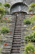 water staircase in mainau island