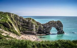 dorset cliffs in england