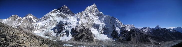 panorama of mount everest