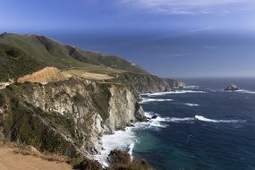 ocean coast, california