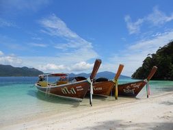 boats in thailand