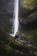 nature waterfall