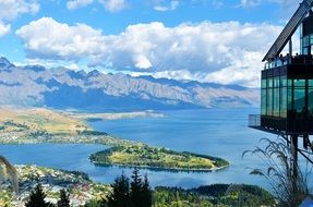 landscape of mountain in new zealand