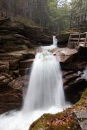 Landscape of Waterfall stream