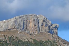 Landscape of the cliffs