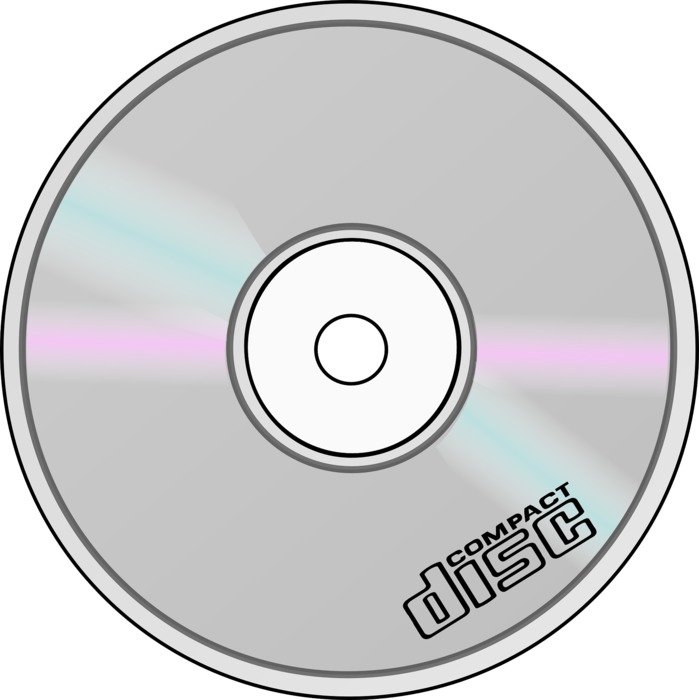 graphic image of a shiny cd