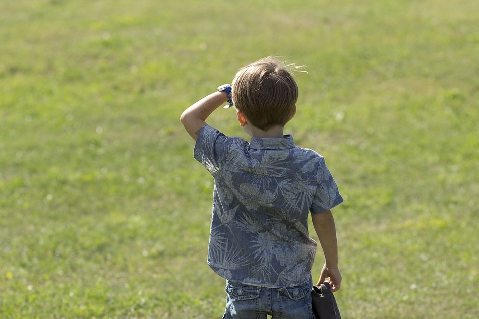 boy in the meadow