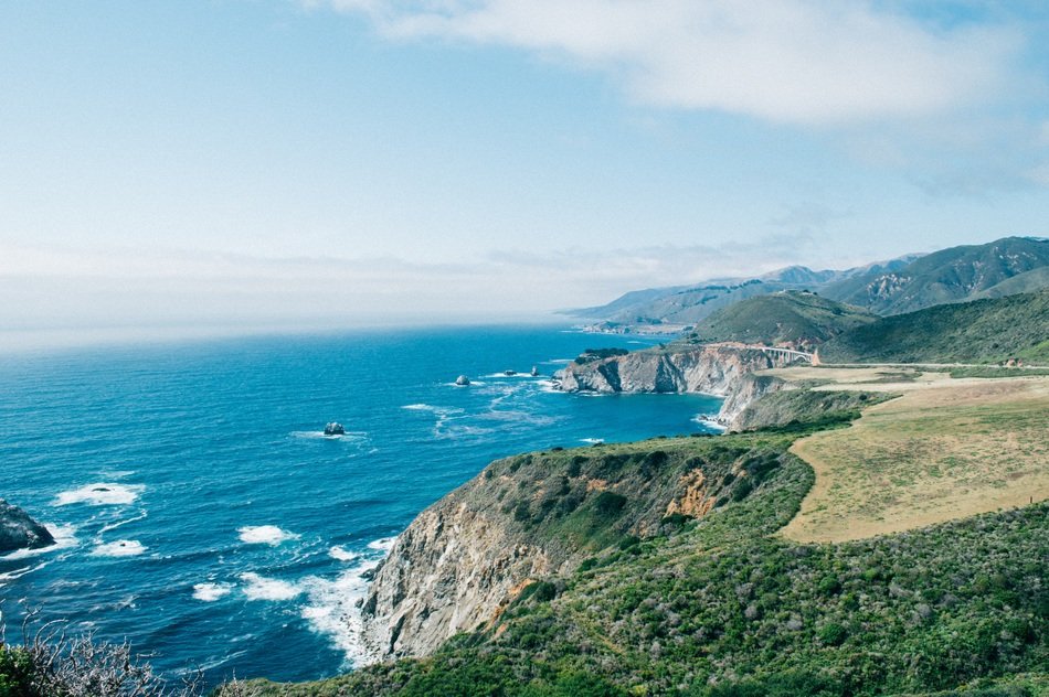 wonderful coast seashore