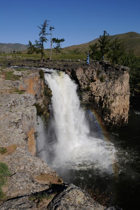 mountain waterfall in Karakorum