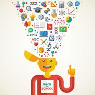 Creative concept of education N2