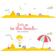 Vector illustration banners for tourism or camp with kids N2