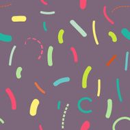 confetti seamless pattern