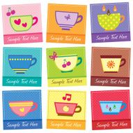 cute mugs layout design