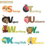 Animal alphabet 4